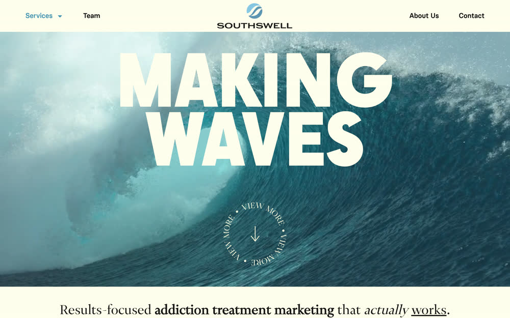 SouthSwell Digital website.