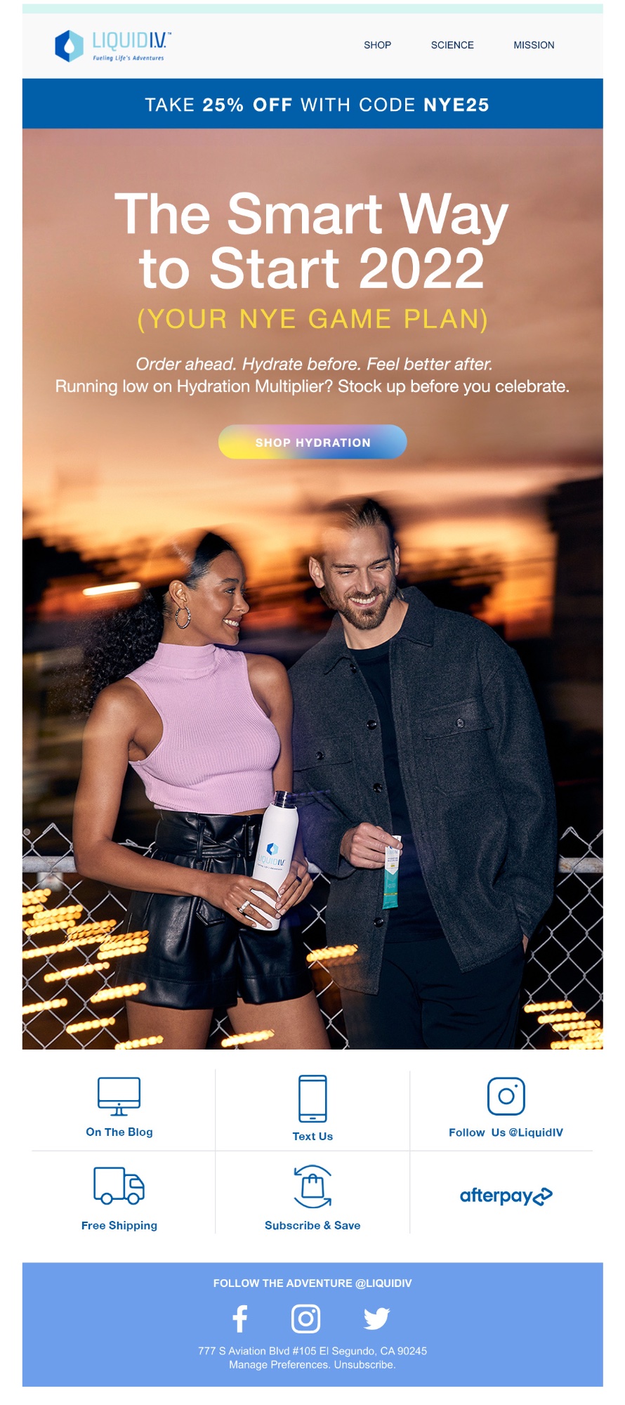 LIV NYE Campaign